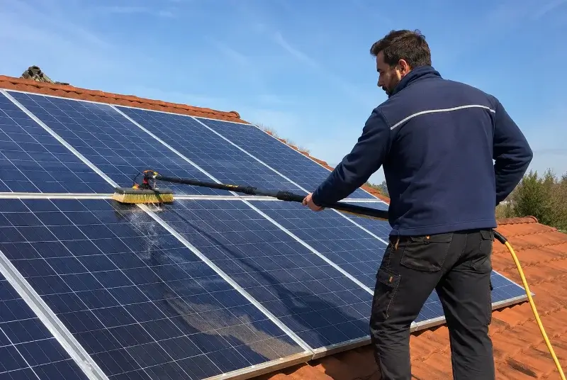 Nettoyage et entretien de panneaux solaires à Carignan-de-Bordeaux